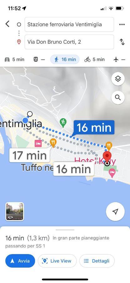 Apartament Casa Di Bea Ventimiglia Zewnętrze zdjęcie
